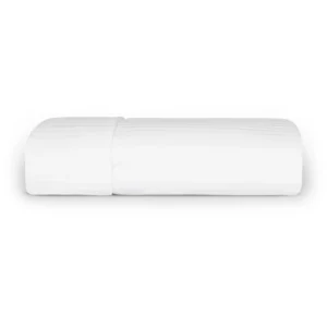 Lenzuola sopra cotone rigatino Cortina