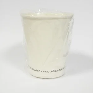 Bicchiere carta imbustato singolarmente